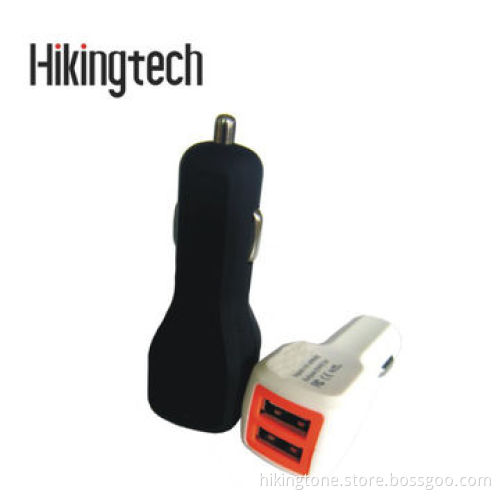 New style mini car charger, good-quality, with 2USB cable